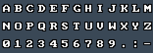 Tandy1K-I 200L: A to Z and 0 to 9 as they appear on the OSD