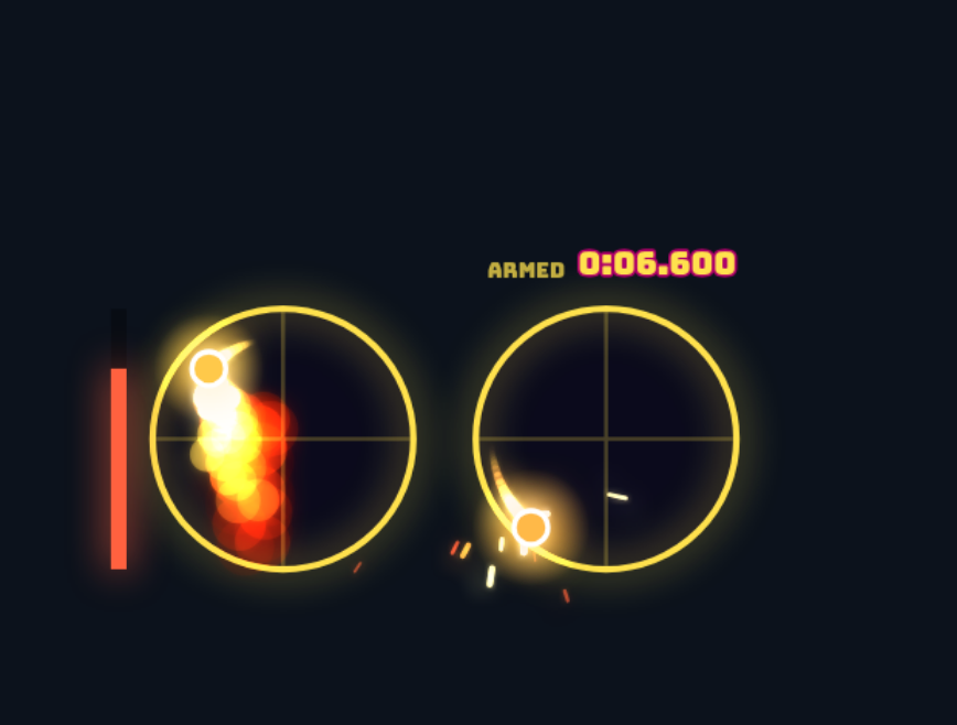 Stick overlay in the Arcade style
